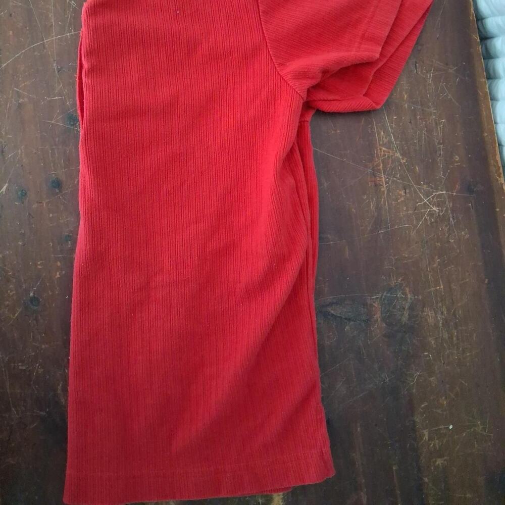 Vintage palm harbor red ribbed